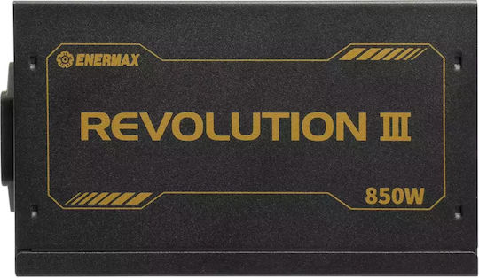 Enermax Revolution III 850W Schwarz Computer-Netzteil Vollständig modular 80 Plus Gold