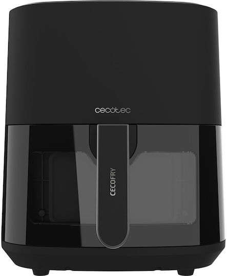 Cecotec Cecofry Fantastik Window 5500 Air Fryer 5.5lt Μαύρο