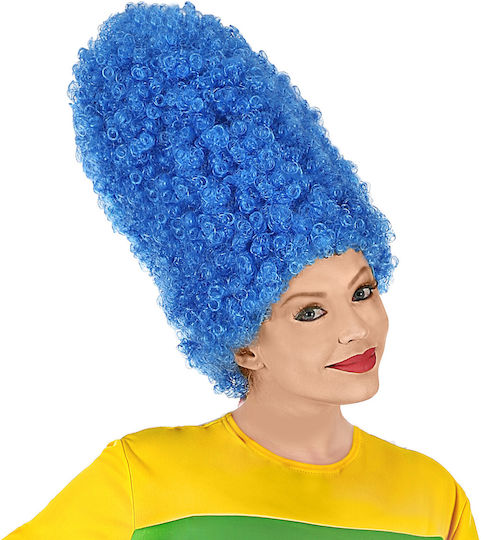 Cartoon Perucă de Carnaval Afro Roșu