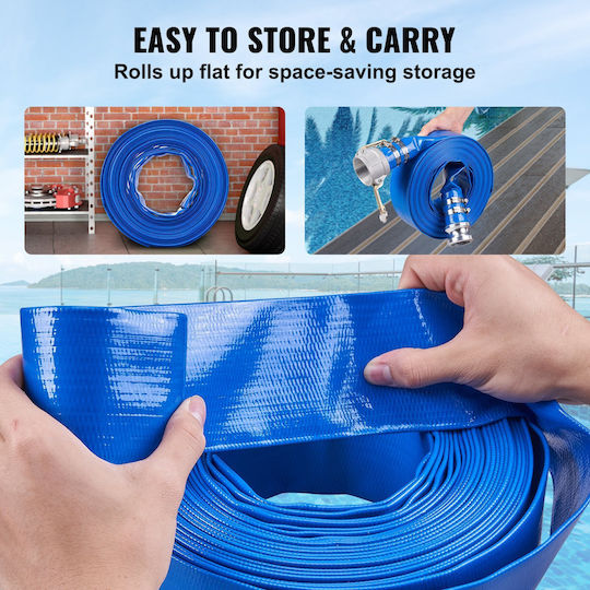 Vevor Irrigation Hose Ø51mm 15.24m FCXRG250FTPVCM9TXV0