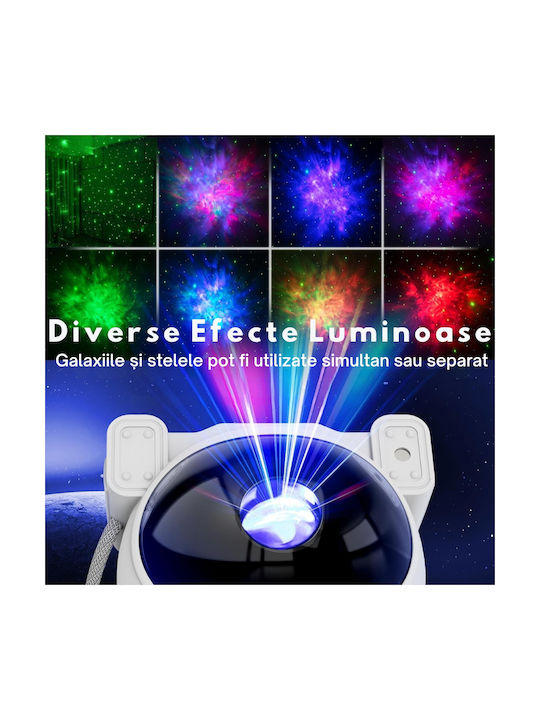 Astronaut Night Light Projector Rotating Constellations Stars Galaxy Ceiling Remote Control Timer