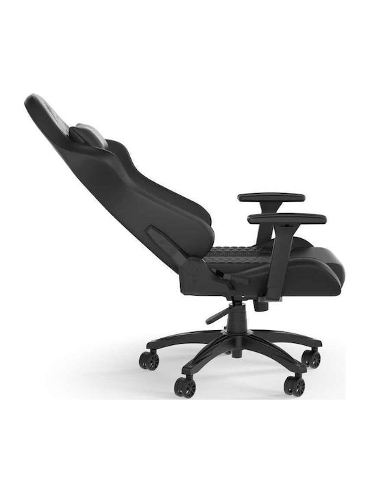 Corsair TC100 Relaxed Artificial Leather Gaming Chair with Adjustable Arms Black