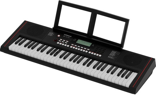 Roland Keybaord EX10 cu 61 Taste cu Suport, Căști și Pupitru Negru