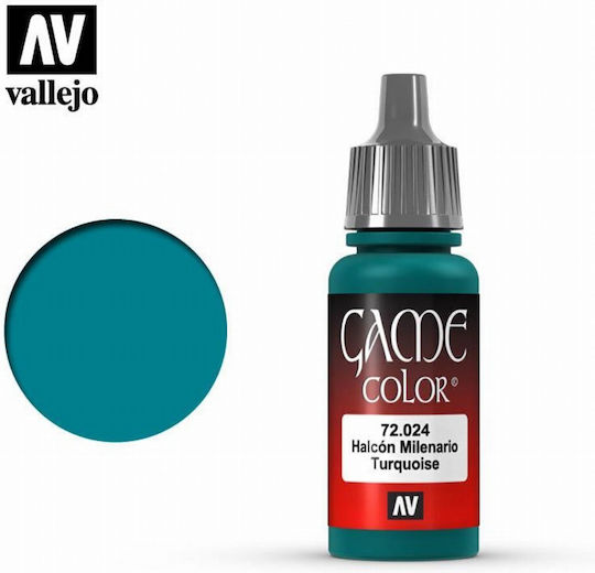 Acrylicos Vallejo Game Χρώμα Μοντελισμού Turquoise 18ml