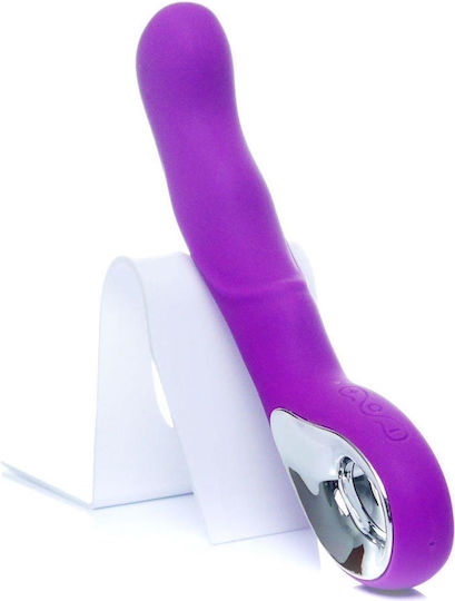 Вибратор G-Spot 20см Лилав