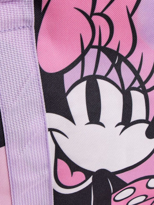 Minnie Mouse Fabric Pink Beach Bag