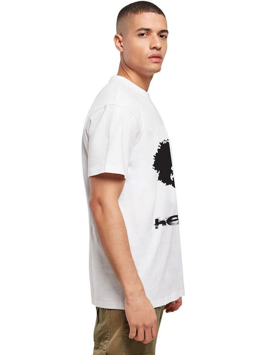T-shirt Jimi Hendrix Art1 Rock Avenue White