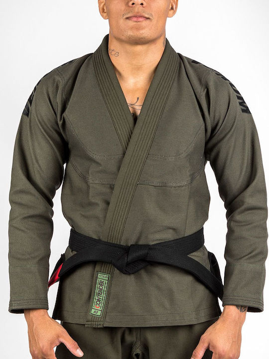Venum Contender Evo Ανδρική Στολή Brazilian Jiu Jitsu Πράσινη