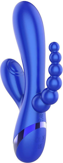 Scala Xocoon Triple Love Clitoral Vibrator 19cm Blue
