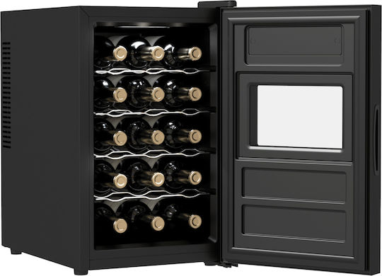 Cecotec GrandSommelier 1550 CoolCrystal Bodega Συντηρητής Κρασιών 15 Φιαλών