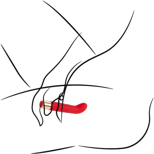 Вибратор G-Spot Червен