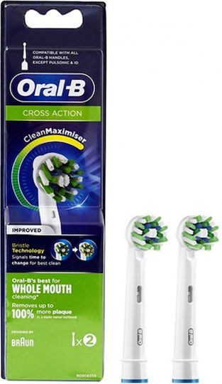 Oral-B Pro CrossAction Ανταλλακτικά για 2τμχ