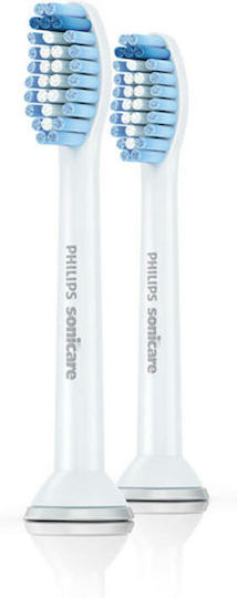 Philips Sonicare S2 Sensitive Replacement Heads for HX6052/10 Quantity 2