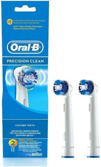 Oral-B Precision Clean Electric Toothbrush Replacement Heads 848158 2pcs