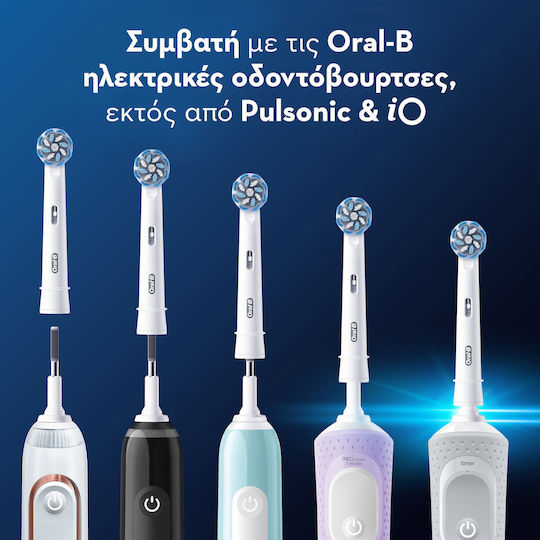Oral-B Pro Sensitive Clean Electric Toothbrush Replacement Heads for 4pcs