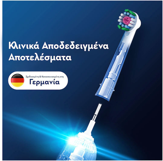 Capete de schimb pentru periuță electrică Oral-B Pro 3D White, pachet de 4 bucăți
