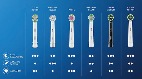 Oral-B Pro 3D White Capete de schimb pentru Periuța de dinți electrică 2buc