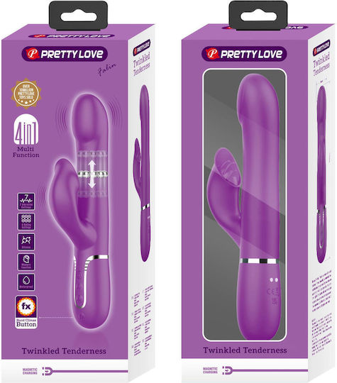 Pretty Love Falin Purple Doppelter Vibrator Lila