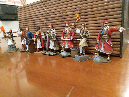 Large Set of 8 Heroes of the 1821 Revolution