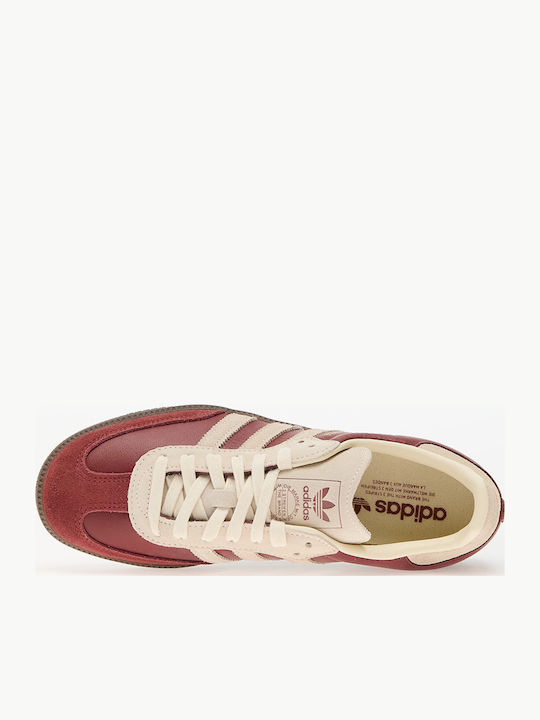 Adidași Samba OG Ruby / Crew Albă / Gum5