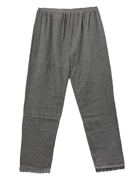 Ustyle Winter Damen Pyjama-Set Gray