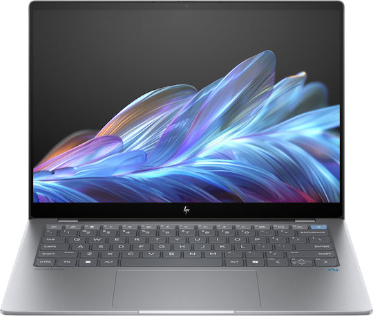 HP EliteBook Ultra G1q 14" IPS (Snapdragon-X Elite/16GB/512GB SSD/W11 Pro) Pike Silver (Международна английска клавиатура)