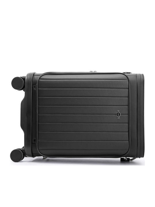Bange Premium Collection Laptop YL200 Koffer Für Reisen Kabinenstoff Schwarz Mit 4 Räder Höhe 56cm