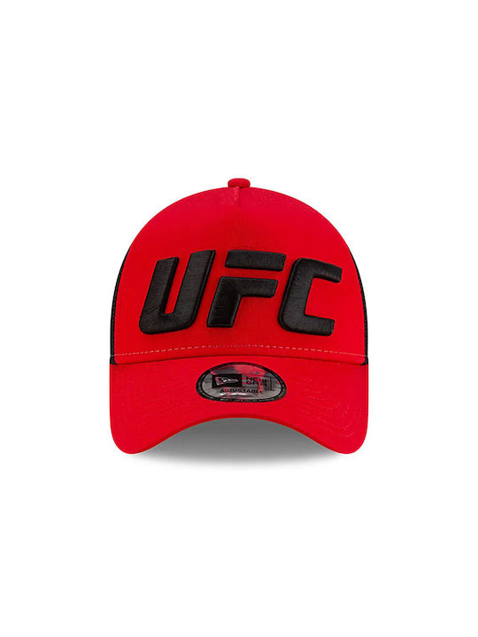 Ultimate Fighting Ufc Mma Red 9forty E-frame Trucker Adjustable Cap