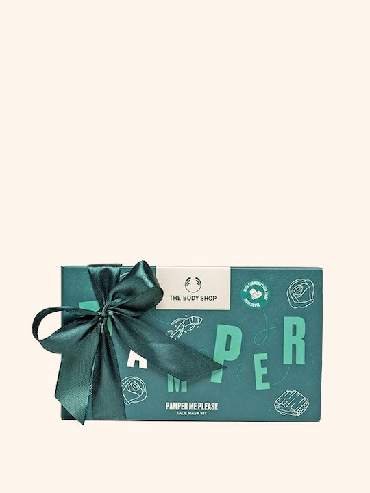 The Body Shop Pamper Me Please Σετ Περιποίησης για Ενυδάτωση & Καθαρισμό Προσώπου 4τμχ