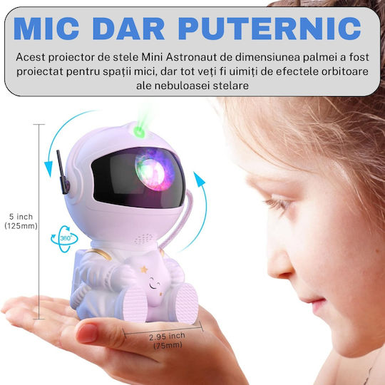 Lumini LED Lampă de proiecție pentru copii Atingere cu Proiecție de Stele