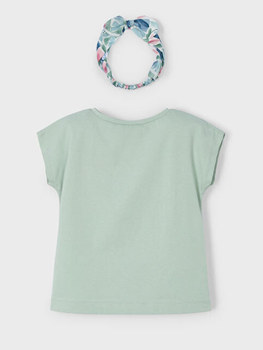 Παιδικό T-shirt Πετρόλ