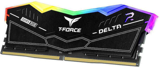 TeamGroup Delta RGB DDR5 32GB RAM με 2x16GB Modules και Ταχύτητα 6400 για Desktop