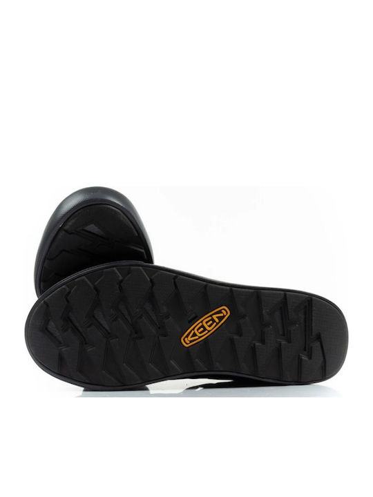 Leather Snow Boots with Rubber Black