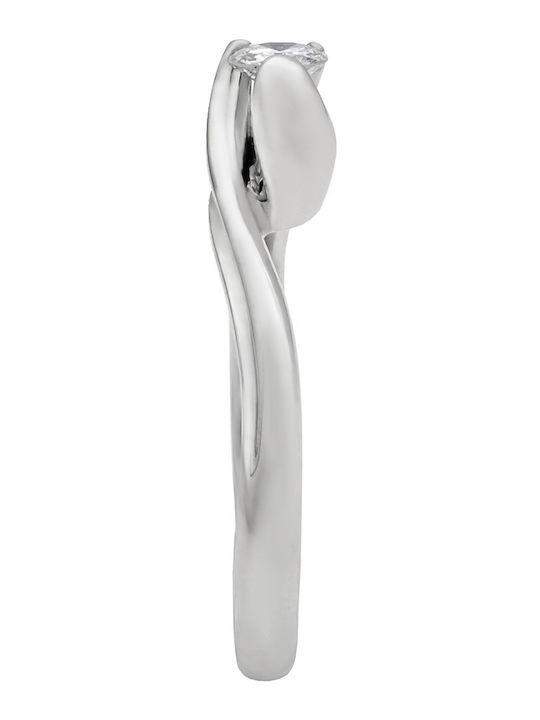 Savvas Design Einzelstein aus Weißgold 18K