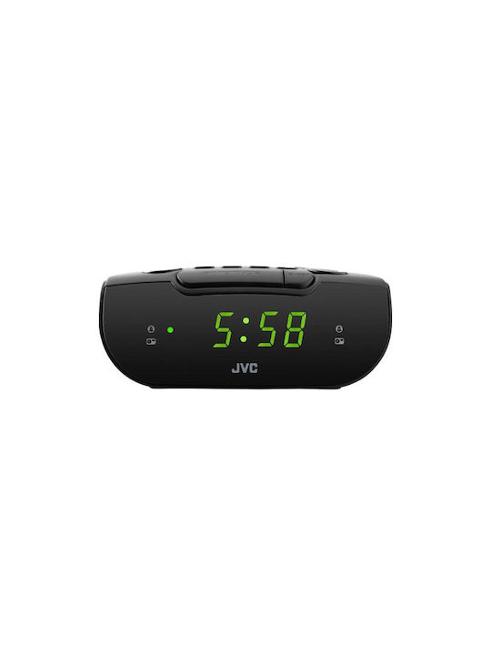 Jvc Tabletop Clock Ra-e111b Black Ra-e111b