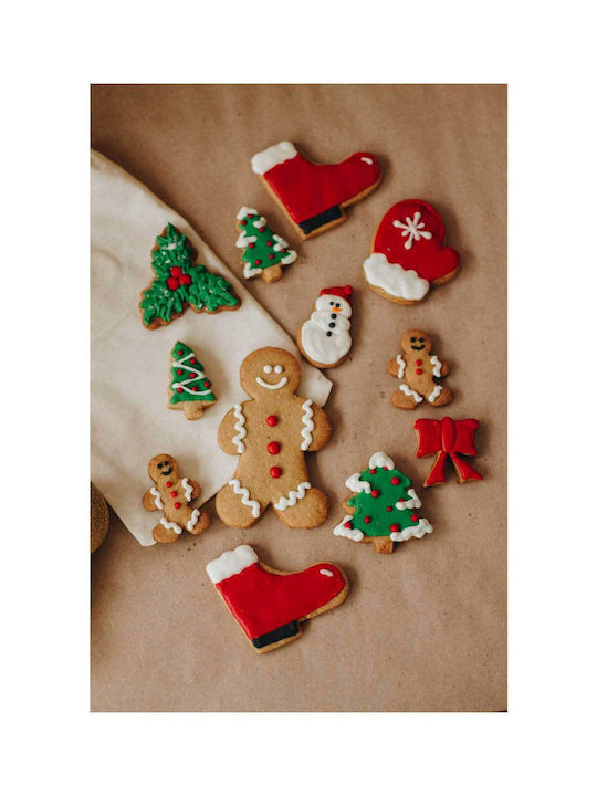 Festive Christmas Cookies Painting 20x30