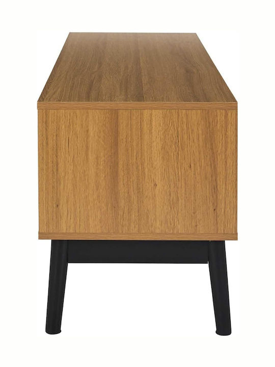 TV Stand 110 X 48 X 40 cm Low Model Felix Lounge Edition Collection Black Hd0300