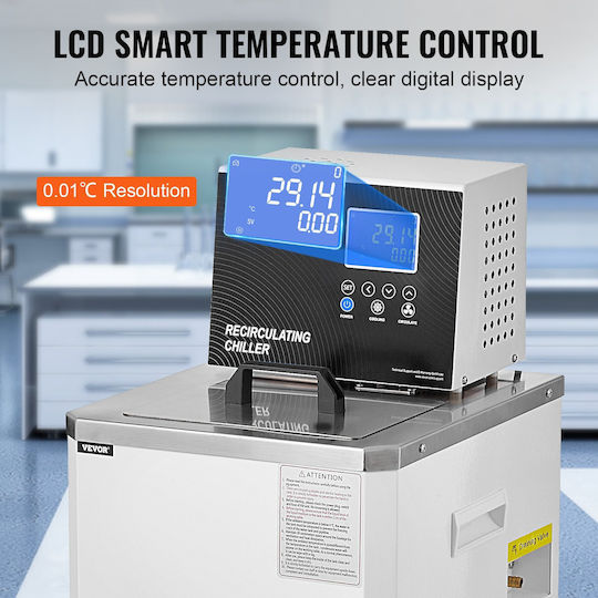 Vevor Laboratory Chiller Circulator 6L Lab Recirculating Chiller 23°F-212°F