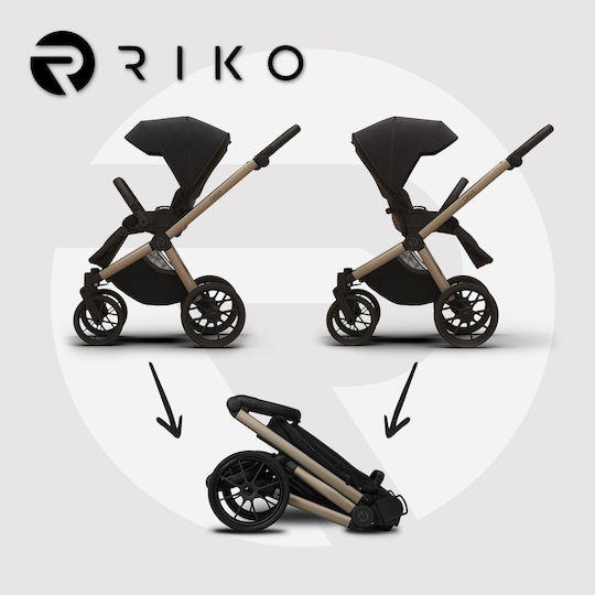 Riko Cava Adjustable 2 in 1 Baby Stroller Sage C12 9.2kg
