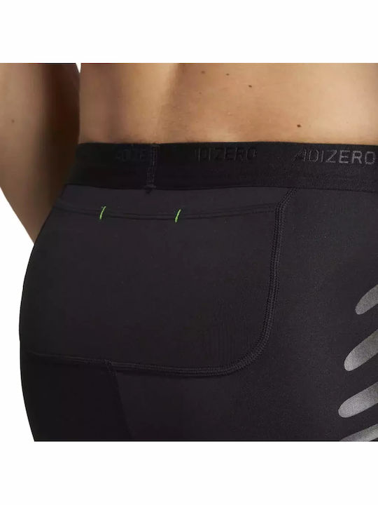 adidas Adizero Herren Sportleggings Kurz Schwarz