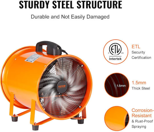 Vevor Industrial Ducts / Air Ventilator 254mm