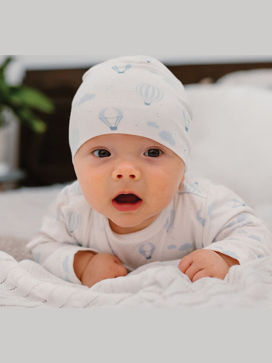 Kinder Mütze Gestrickt Weiß für Neugeborene