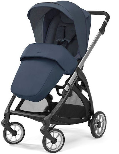 Inglesina Electa Quattro Adjustable 3 in 1 Baby Stroller Suitable for Newborn Hudson Blue 8.7kg