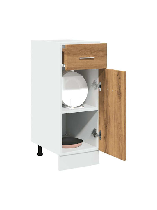 Schubladen-Unterschrank Kunst-Eiche Holzwerkstoff Kunst-Eiche 856081