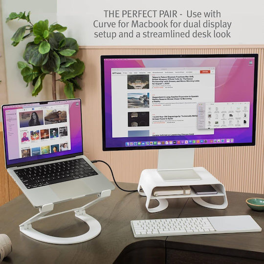 Twelve South Curve Riser Βάση Στήριξης για Laptop Λευκό