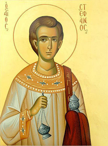 Steinheiliger Stephanus-10x15cm-rechteckig-matt