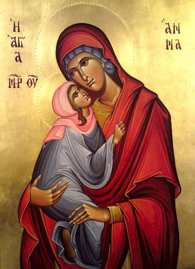 Steinheiliger Anna-10x15cm-rechteckig-glänzend
