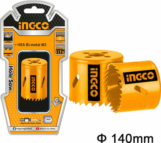 Ingco Hole Saw HSS for Wood, Metal and Plastic 900gr