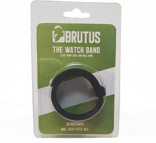 Brutus Watch Band Δαχτυλίδι Μαύρο