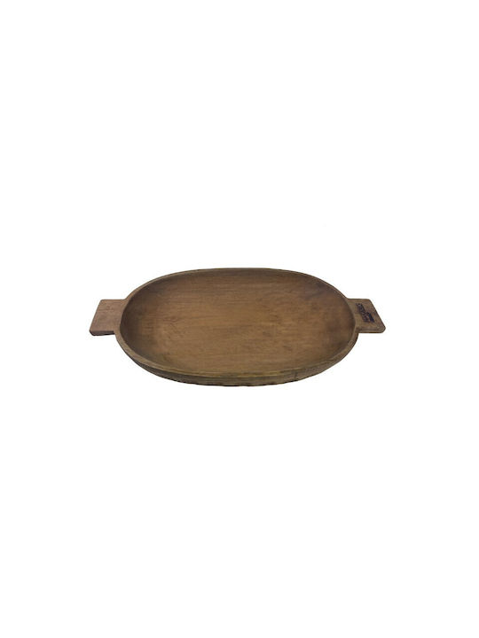 Nakaro Wood Сервизна Плато Дърво Кафяв 35x21бр 1бр
